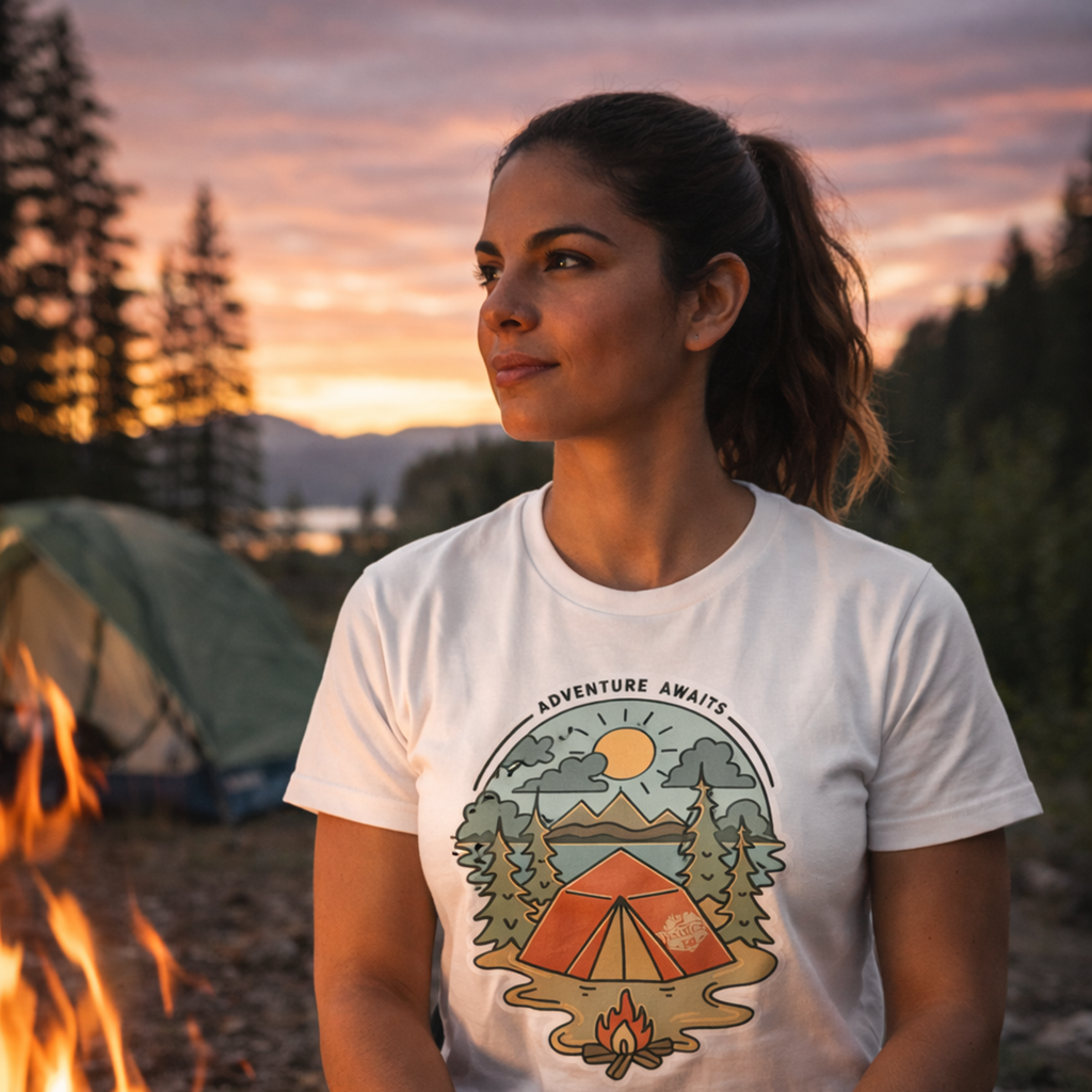 Adventure Awaits Tee - Open Road Series | Woman's t-shirt