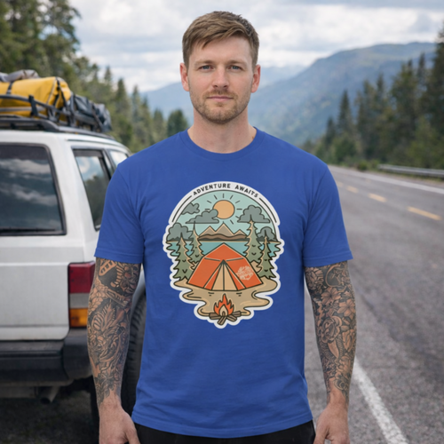 Adventure Awaits Tee - Open Road Series |  Men's t-shirt